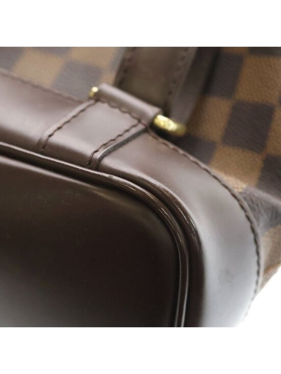 Louis Vuitton Soho Damier Canvas Gold Backpack Brown main image 5